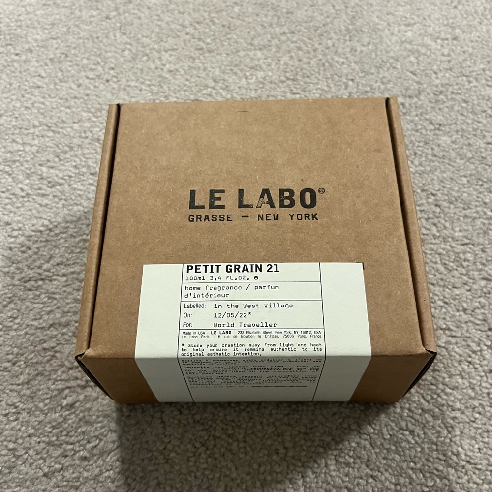 Le labo petit grain 21 home spray 100ml Brand new in box! Fever home gift GWP - Picture 3 of 4